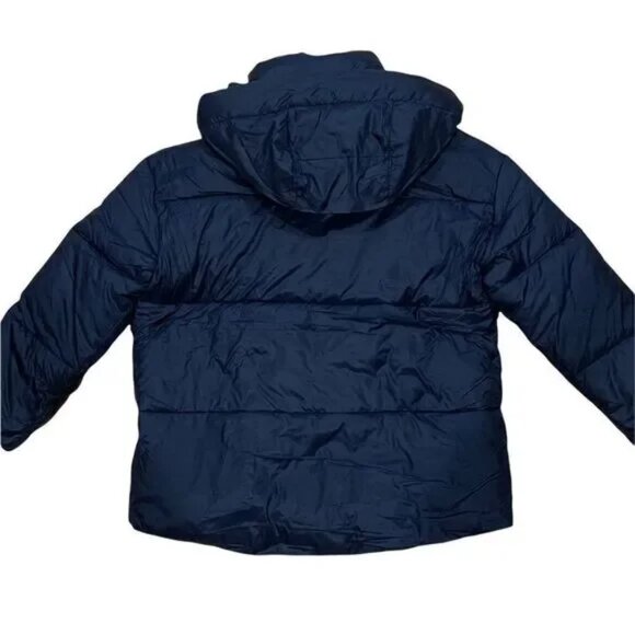 New with Tags NWT Abercrombie & Fitch Black Oversized Puffer Jacket Size Small - Picture 7 of 10